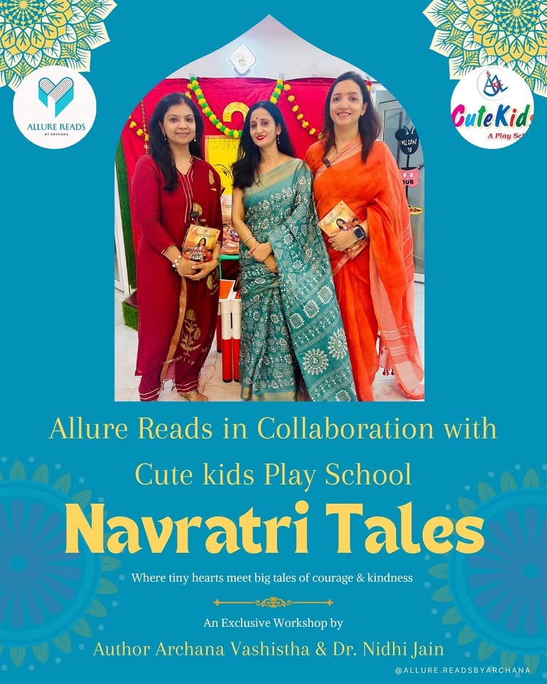 Navratri Tales Playschool Storytelling Poster